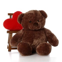 4 Feet Fat and Huge Brown Teddy Bear